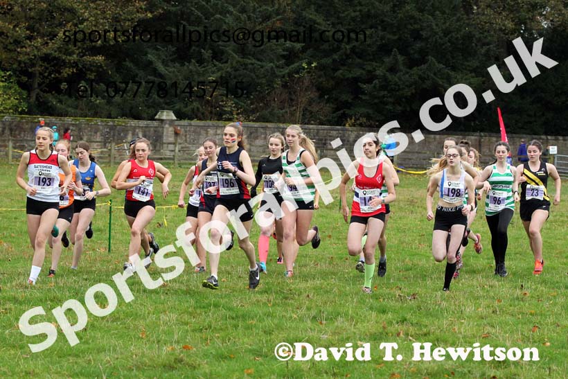 Womens under-17s and under-20s 2021 NEHL Lambton Castle near Chester le Street, County Durham. Photo: David T. Hewitson/Sports for All Pics
